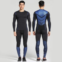 Load image into Gallery viewer, Men Compression MMA Rashguard Fitness Long