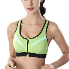 Load image into Gallery viewer, Ship From US&amp;CN Women Sports Bra Front Zipper