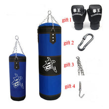 Load image into Gallery viewer, 60/80/100/120cm Blue Giant Sandbag Thickened Canvas Punching Bag