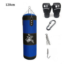 Load image into Gallery viewer, 60/80/100/120cm Blue Giant Sandbag Thickened Canvas Punching Bag