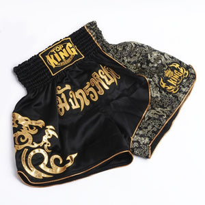 Men's Boxing Pants Printing MMA Shorts kickboxing Fight Grappling Short