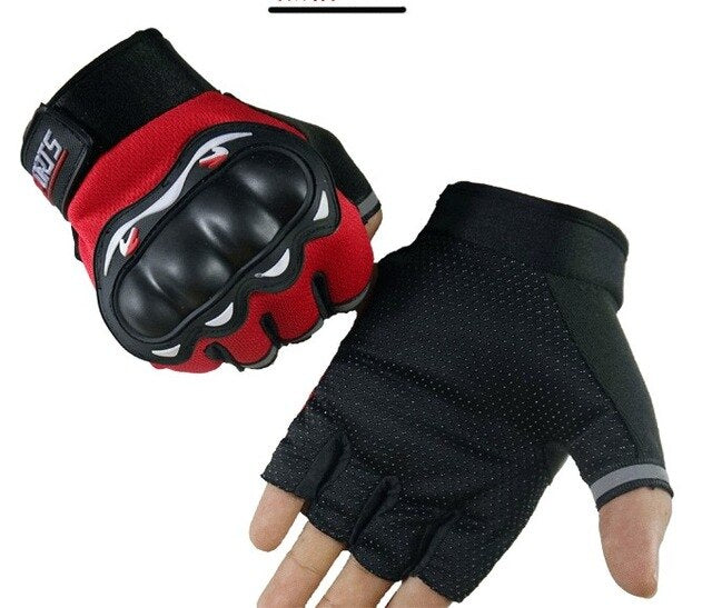Semi finger Dumbbell Barbell  boxing gloves