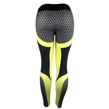 Load image into Gallery viewer, Vertvie Honeycomb Printed Yoga Pants