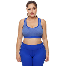 Load image into Gallery viewer, Large Big Plus Size Fitness Top Female Sport Brassiere