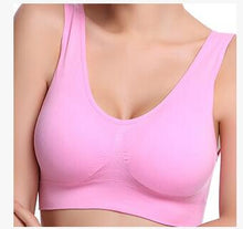 Load image into Gallery viewer, Yoga Top Women Sport Top Fitness Women Padded  Push Up Sports Bra