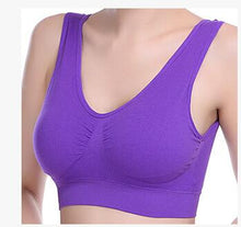Load image into Gallery viewer, Yoga Top Women Sport Top Fitness Women Padded  Push Up Sports Bra
