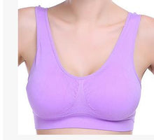 Load image into Gallery viewer, Yoga Top Women Sport Top Fitness Women Padded  Push Up Sports Bra