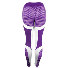 Load image into Gallery viewer, Vertvie Honeycomb Printed Yoga Pants