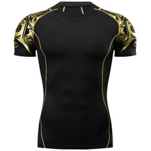 Load image into Gallery viewer, 3D MMA Rashguard Gym T Shirt Clothing Compression Shirt