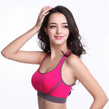 Load image into Gallery viewer, High Stretch Breathable Sports Bra Top Fitness Women Padded