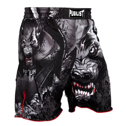 MMA shorts werewolf fighting shorts