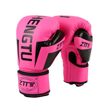 Load image into Gallery viewer, 6/8/10/12/14OZ Kids Women/Men Boxing Gloves Sanda Sparring Muay Thai