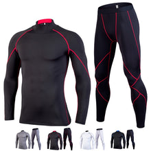 Load image into Gallery viewer, MMA Rashguard Fitness Running Shirt Men Rashguard Sportswear