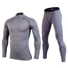 Load image into Gallery viewer, MMA Rashguard Fitness Running Shirt Men Rashguard Sportswear