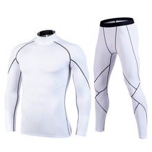 Load image into Gallery viewer, MMA Rashguard Fitness Running Shirt Men Rashguard Sportswear