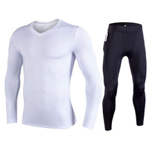 Load image into Gallery viewer, MMA Rashguard Fitness Running Shirt Men Rashguard Sportswear